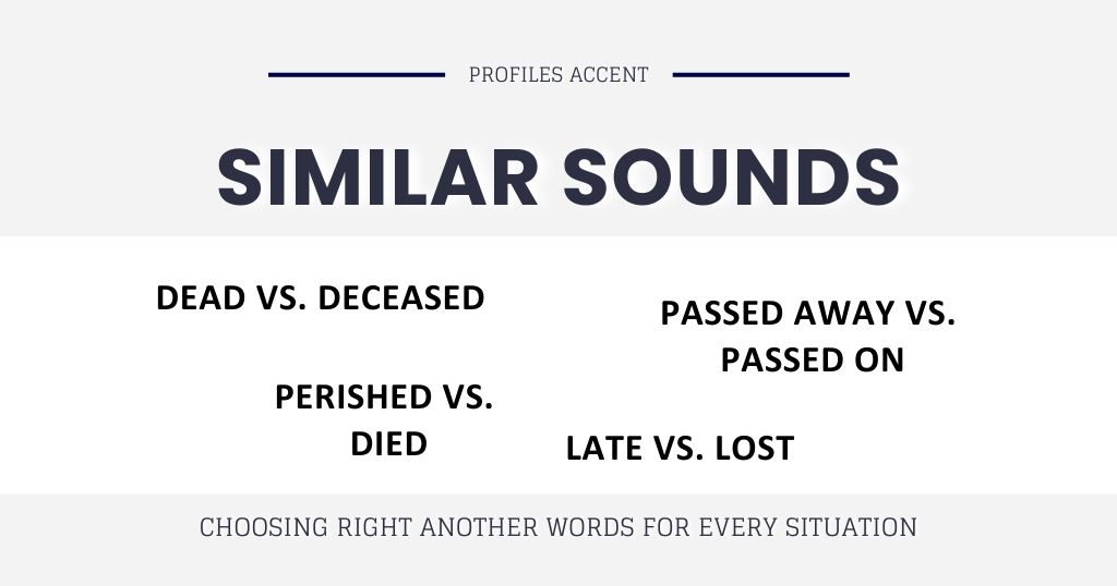 Words That Sound Similar to Dead But Aren't