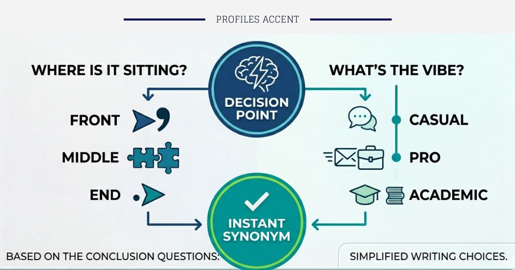 How to Choose the Right Also Synonym Without Overthinking It
