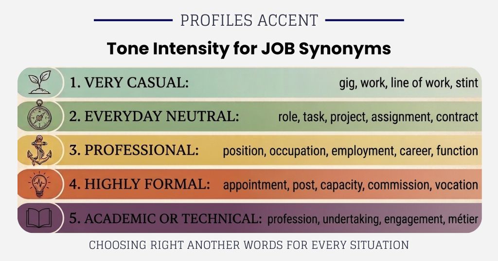 The Formality Scale for Job Synonyms: From Casual to Boardroom