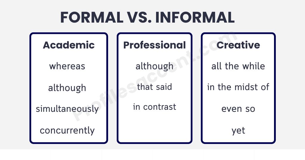 Another Word for While in Essays vs. Everyday Writing