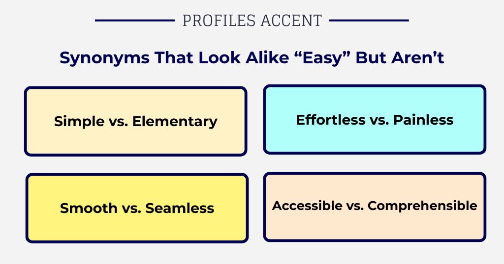 Easy Synonyms That Look Alike But Work Differently