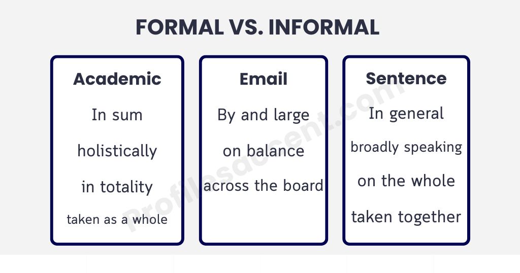 Which Overall Synonym Fits Where: Context-by-Context Breakdown